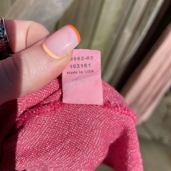 Michael Stars Anthropologie Maternity The Original Tee in Shiny Pink - Picture 5 of 8